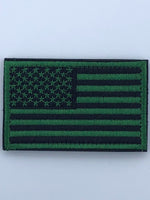 USA American Flag Patch 2" x 3" Hook & Loop Military Tactical | Choice of Flag