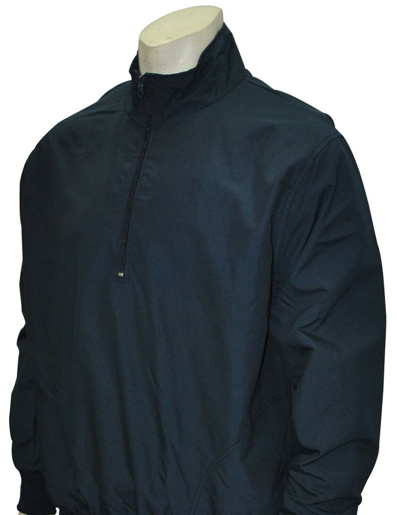 Smitty | BBS-321 | Navy Microfiber Shell Pullover Umpire Jacket