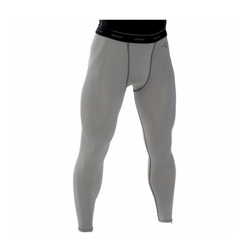 Smitty | BBS-416 | Grey | Compression Ankle Tights w/ Cup Pocket | Spandex