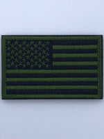 USA American Flag Patch 2" x 3" Hook & Loop Military Tactical | Choice of Flag