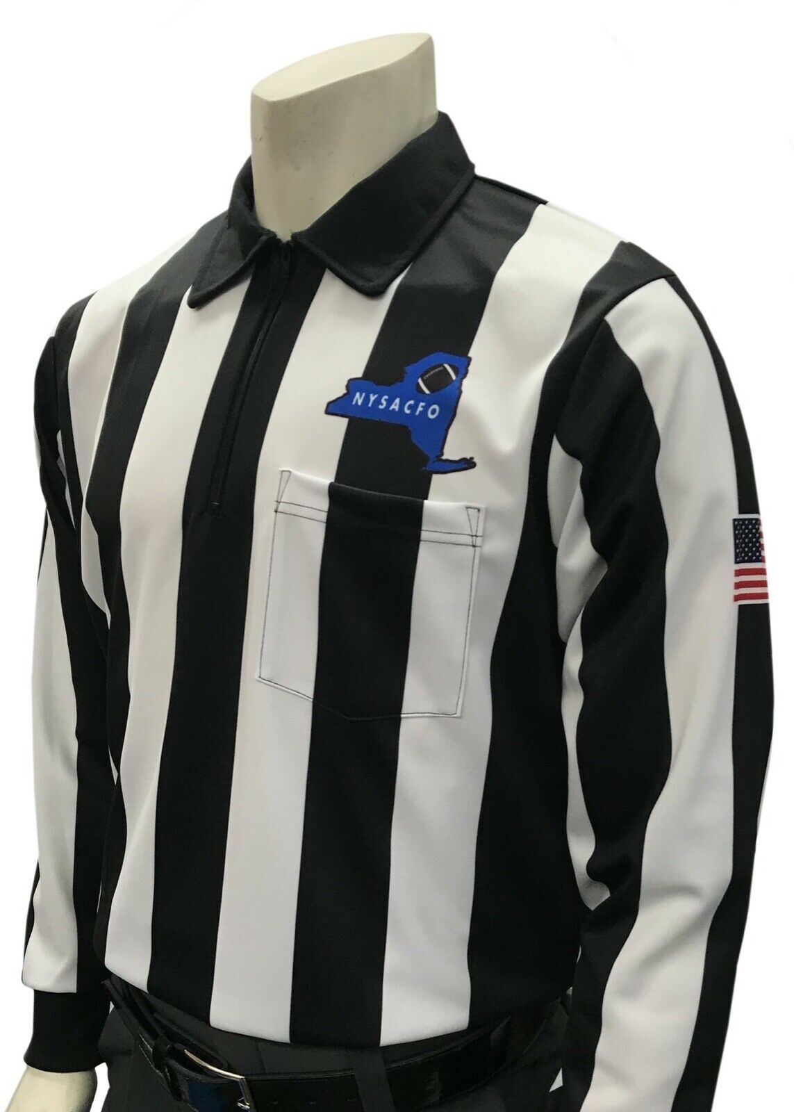Smitty | USA129NY | 2 1/4" Stripes | New York | Football Cold Weather Insulated Shirt