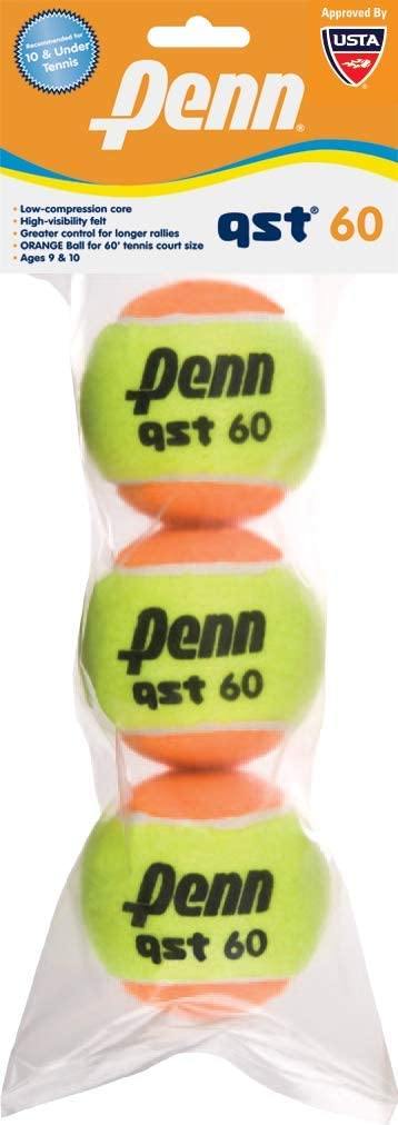 Penn | 521921 | QST 60 Tennis Balls | Youth - Great Call Athletics