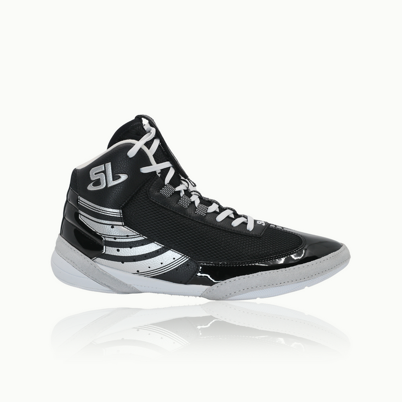 ScrapLife | Ascend One Wrestling Shoes | David Taylor Limited Edition Signature Midnight Magic | Black/White