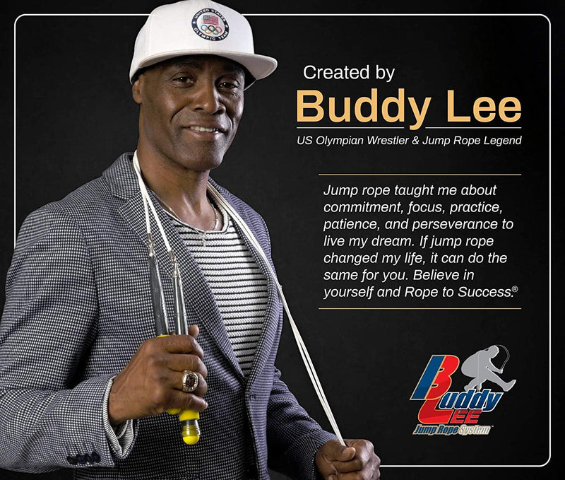 Buddy Lee | Professional Aero Speed Silver Training Jump Rope - Great Call Athletics