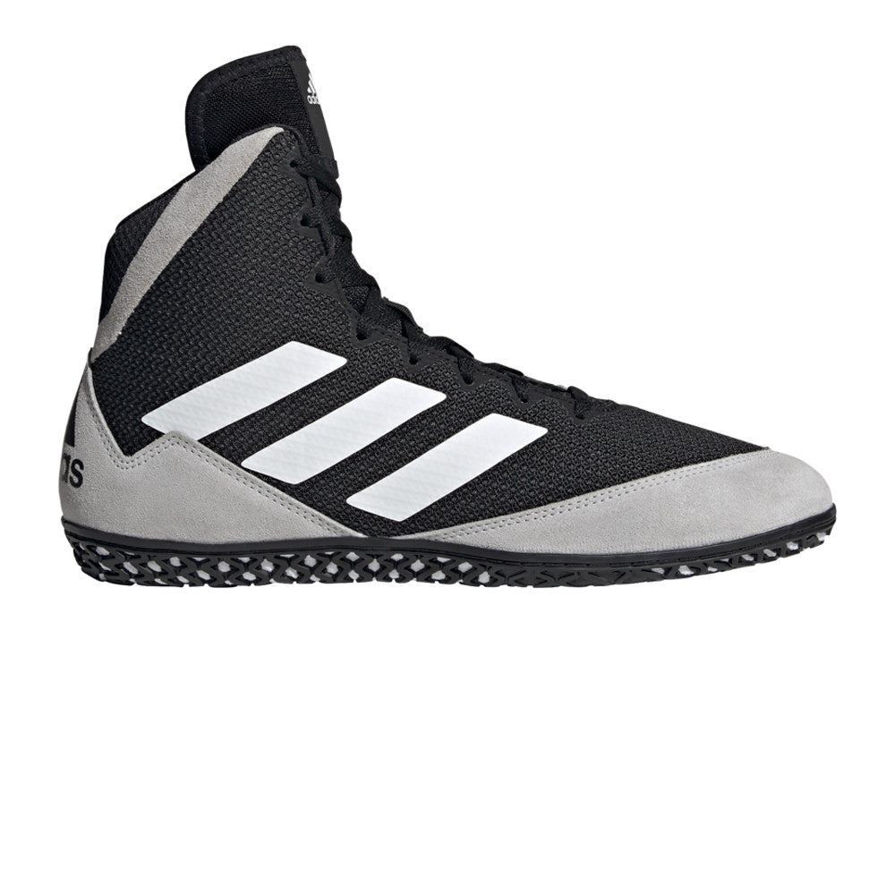 Adidas | FZ5381 | Mat Wizard 5 | Schwarz/Grau/Weiß Wrestling-Schuhe