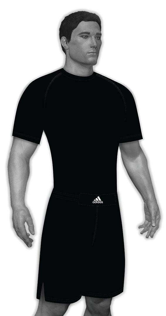 aA502s-Stock Compression Shirt - adidaswrestling