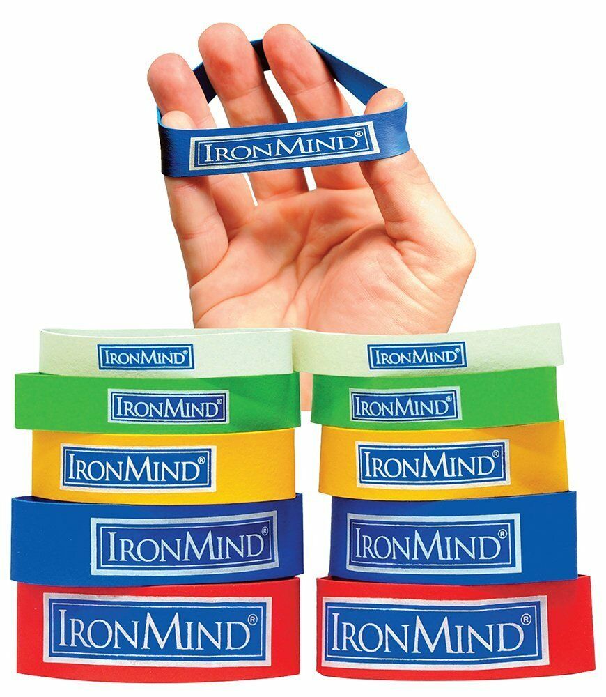 IronMind Expand Your Hand Bands 10 Pack Grip Balance Training