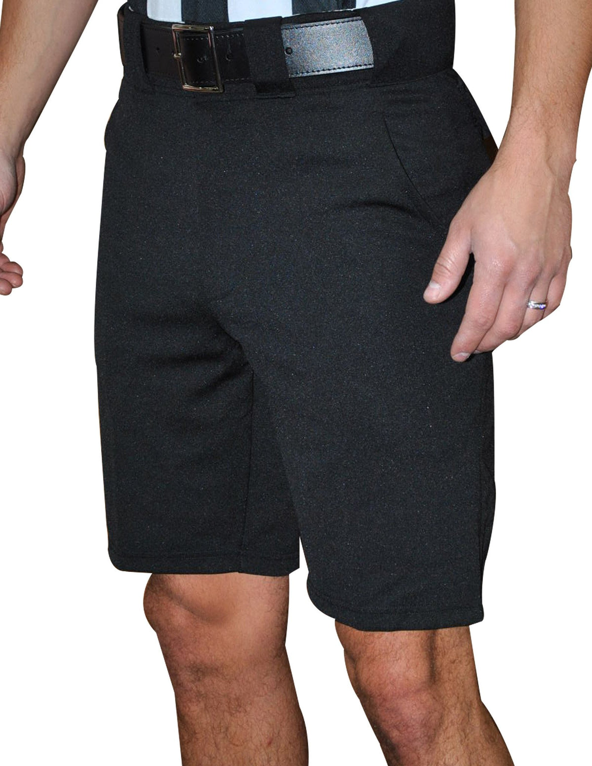 Smitty | FBS-171 | Football & Lacrosse Shorts | Solid Black | Double-knit Polyester