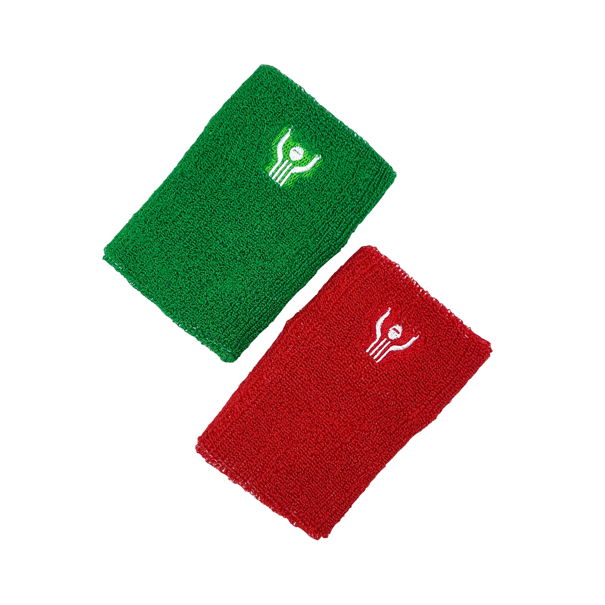 Great Call Athletics | Red & Green Wrestling Wrist Bands