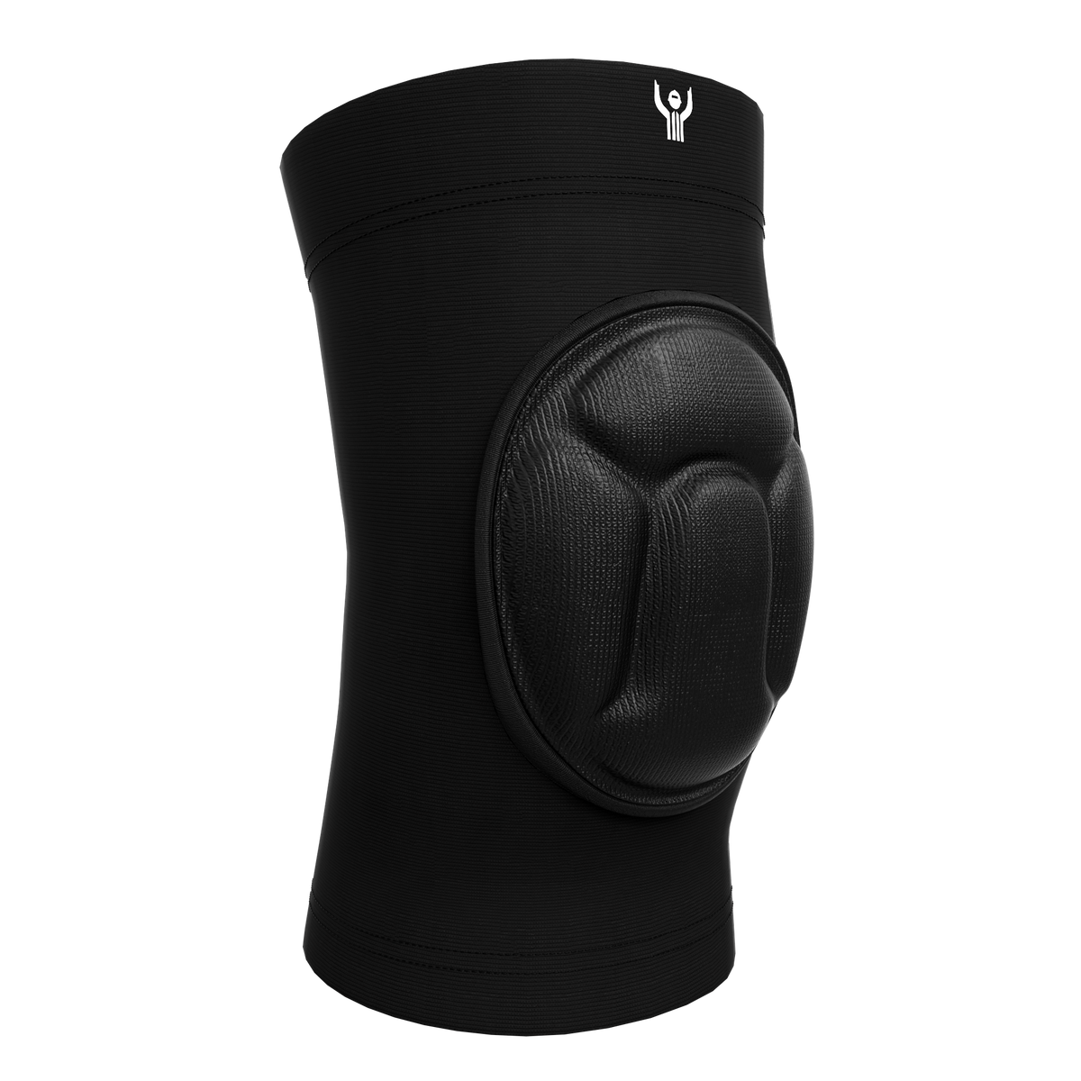 Side view of Black Kneepad for Cliff Keen Wrestling Kneepad For High Schools and College