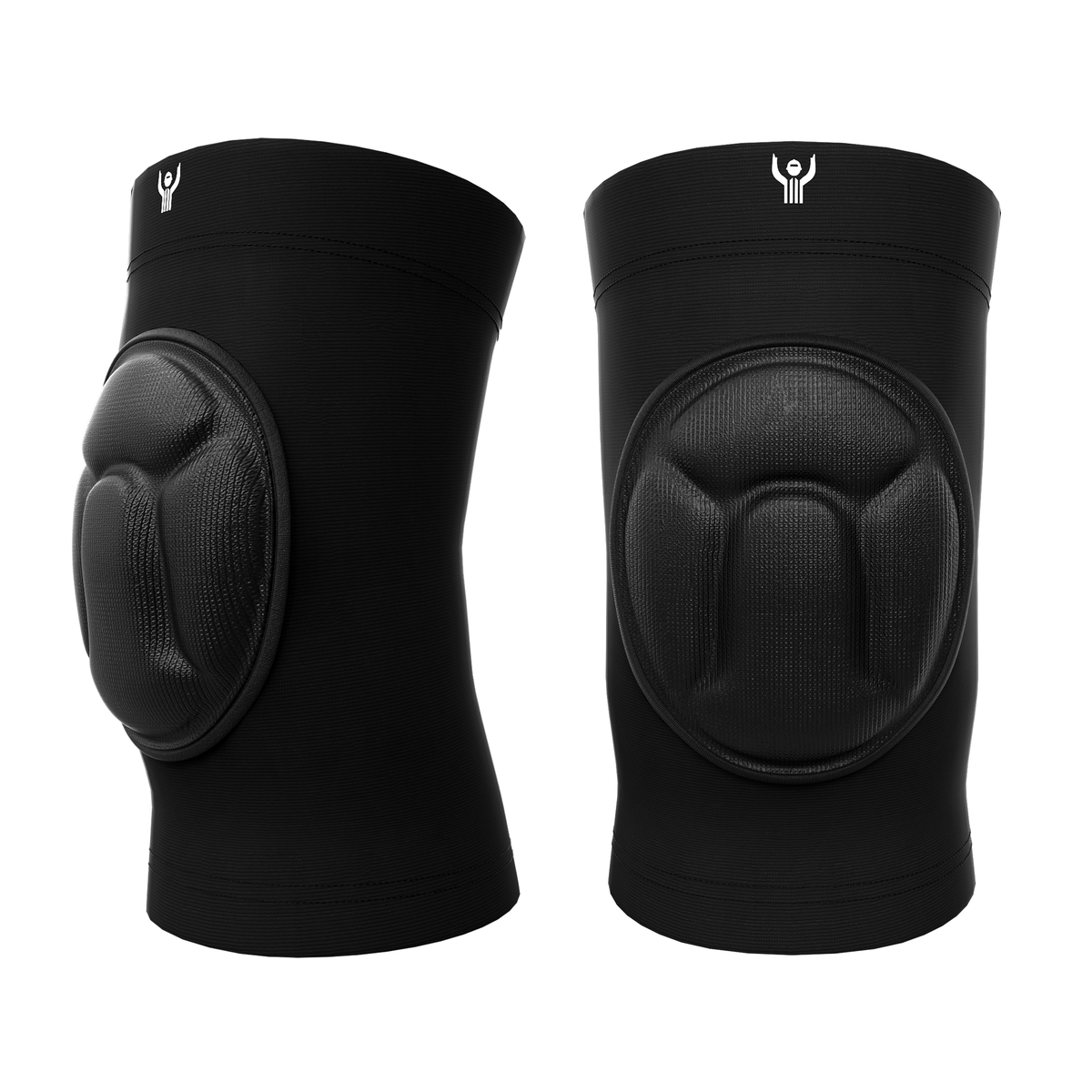 Wrestling Kneepad Front and Side view for High School and Youth Wrestlers