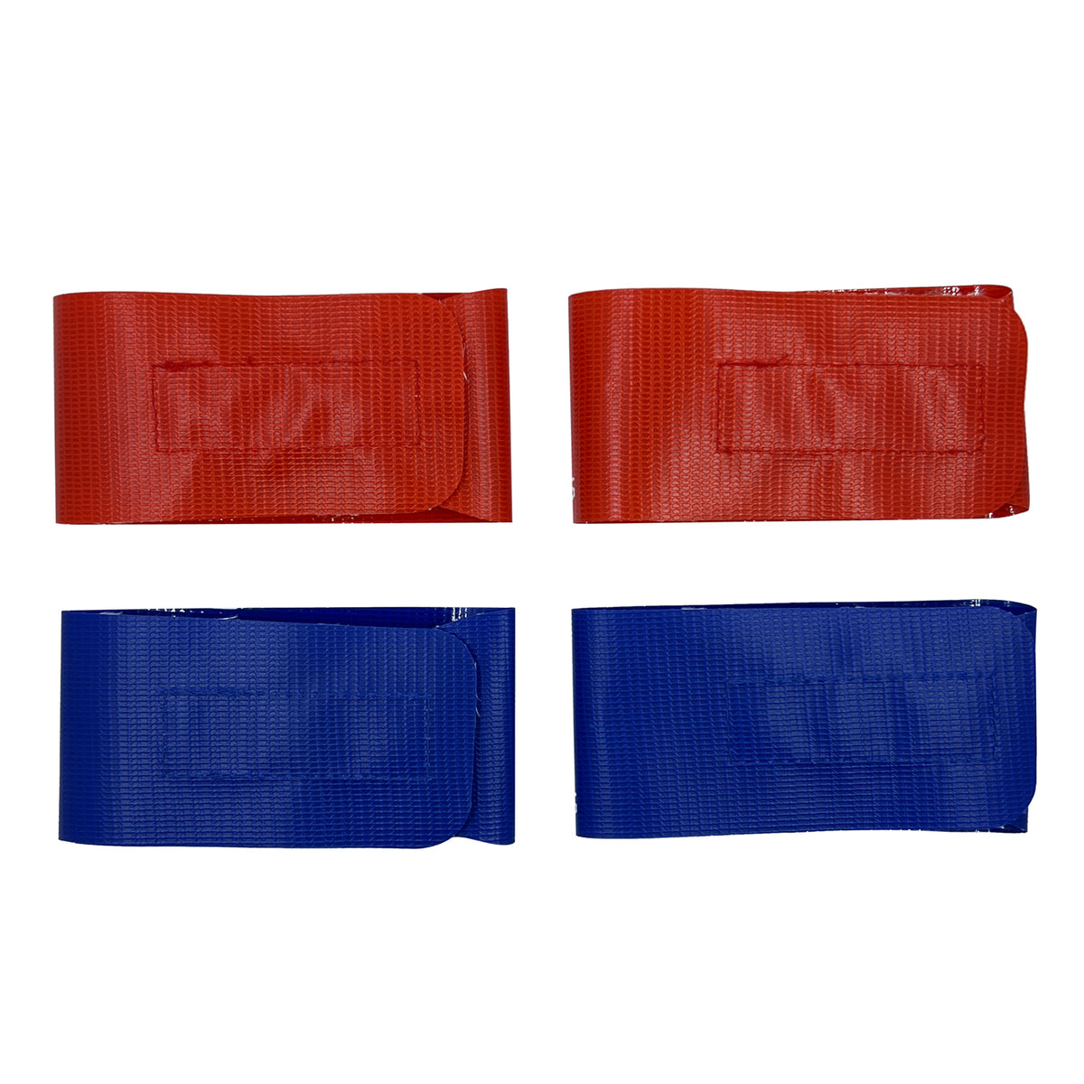 Great Call Athletics | GCA-FAB | Wrestling Freestyle Ankle Bands | 2 Red & 2 Blue Set