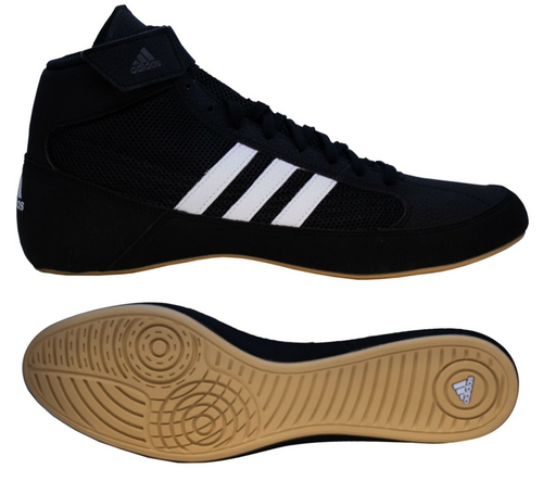 Adidas | AQ3325 | HVC 2 | Black | Adult & Youth | Wrestling Shoes - Great Call Athletics