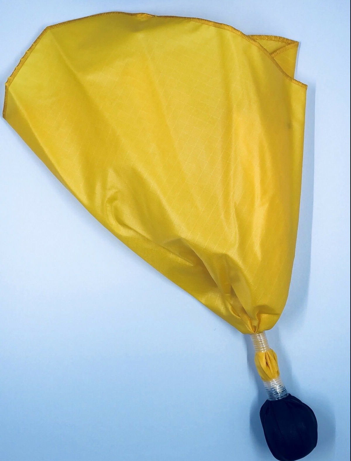 Flags 'N Bags | Professional Penalty Flag | Gold w/ Black Ball | 16"