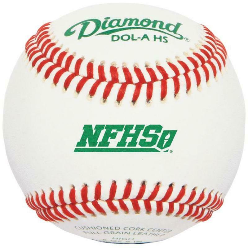 Diamond Sports | DOL-A HS | NOCSAE NFHS High School Baseballs | 1 Dozen Balls