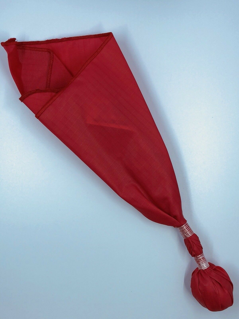 Flags 'N Bags | Professional Penalty Flag | Red w/ Red Ball | 16" | Challenge Flag - Great Call Athletics
