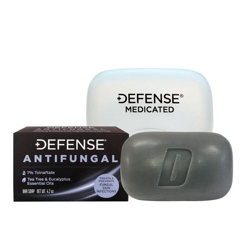 Defense Soap | Antifungal Medicated Bar Soap | FREE Soap Dish | FDA Approved! - Great Call Athletics