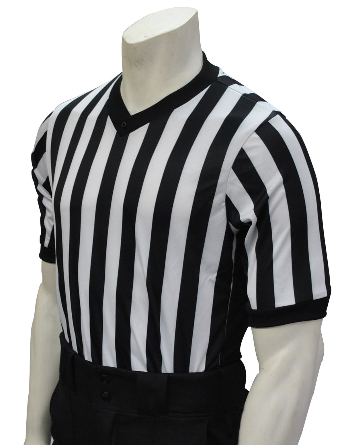 Smitty | BKS-209 | 1" Stripe | 3" Side Panel | Elite Basketball Officials Shirt