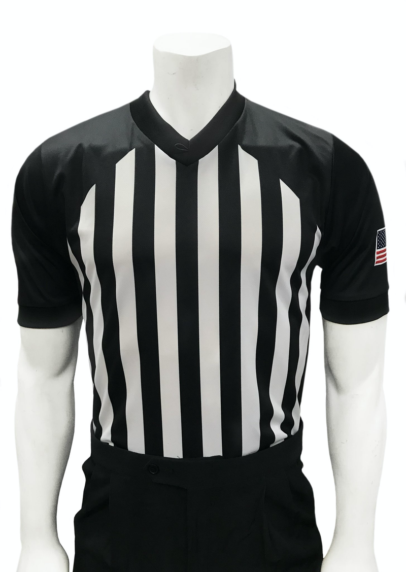 Smitty | USA-216 | NCAA Approved Men's Basketball Collegiate Referee Shirt | Made in USA - Great Call Athletics