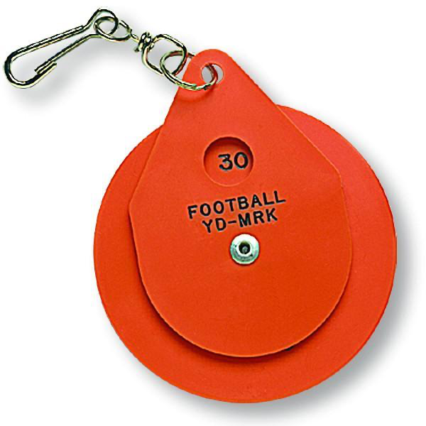 smitty | ACS-537 | Clip de cadena de disco de plástico para árbitro de fútbol