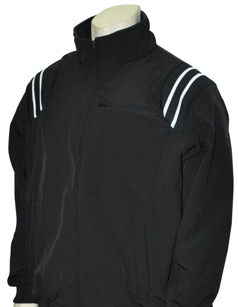 Smitty Major League Style Fleece Lined Umpire Jacket - Black and White