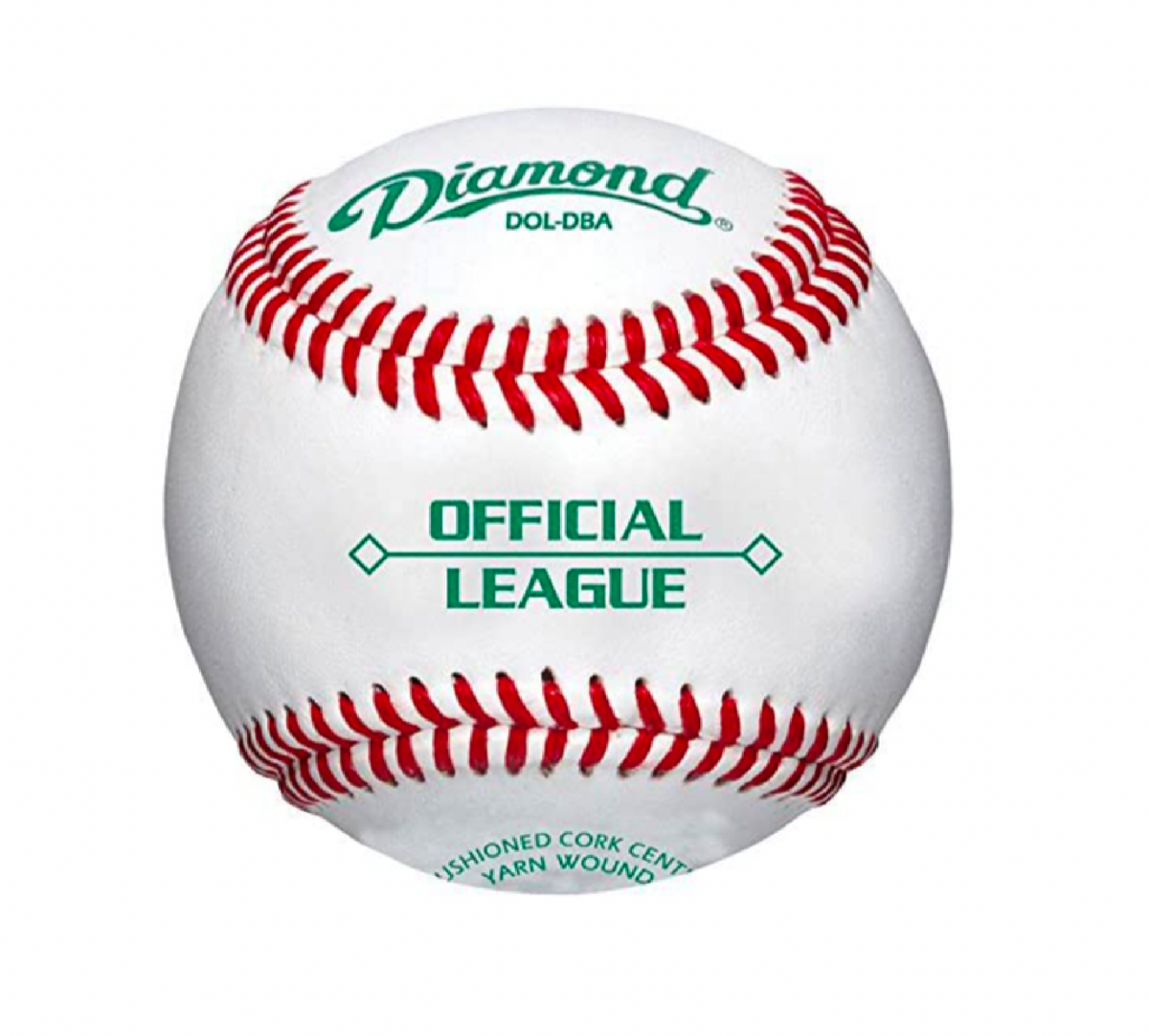 Diamantsport | DOL-DBA | Offizielle Duracover-Baseballs der Liga | 1 Dutzend Bälle