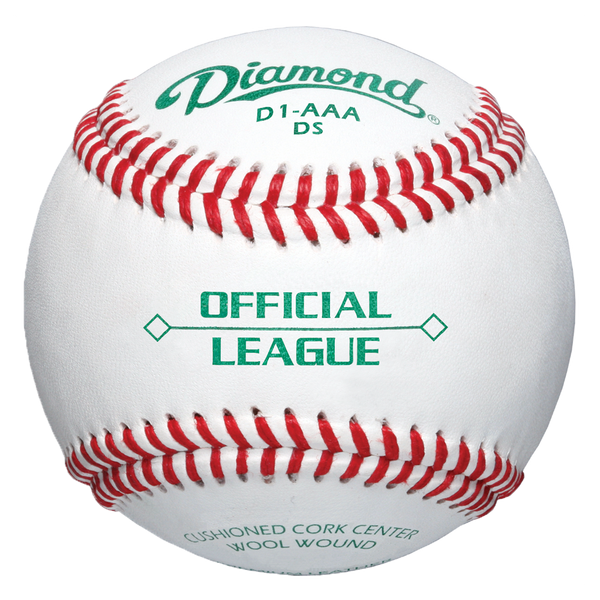 Diamond Sports | D1-AAA DS | Official Semi-Pro Adult Baseballs | 1 Dozen Balls