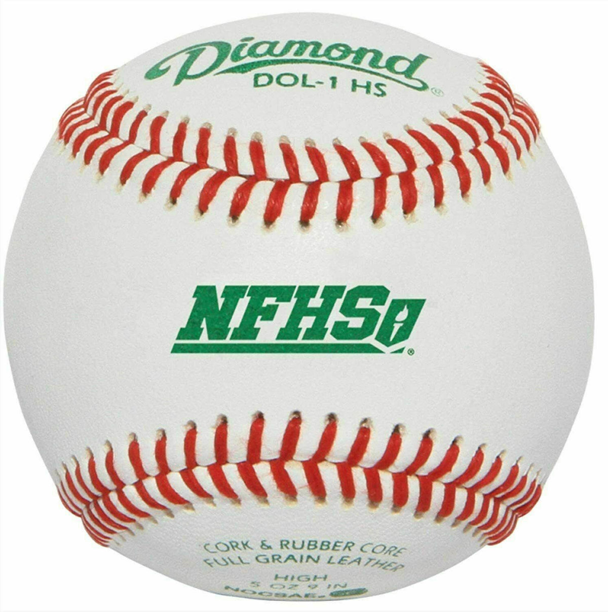 Diamantsport | DOL-1 HS | NFHS NOCSA Offizielle Liga-Baseballs | 1 Dutzend Bälle
