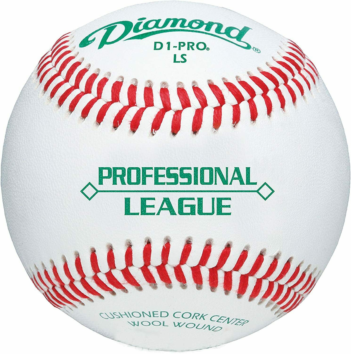 Diamantsport | D1-Pro LS | Pro College Baseballs für Erwachsene | 1 Dutzend Bälle 