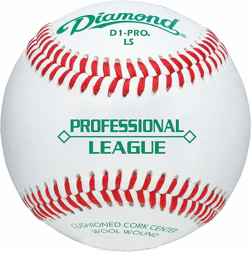 Diamond Sports | D1-Pro LS | Pro College Adult Baseballs | 1 Dozen Balls