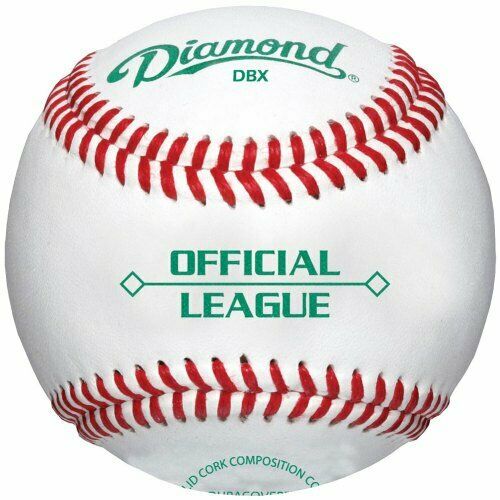 Diamond Sports | DBX | Official League Duracover Baseballs | 1 Dozen Balls