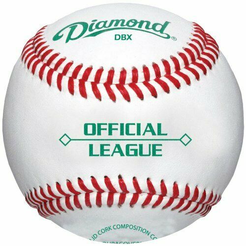 Diamond Sports | DBX | Official League Duracover Baseballs | 1 Dozen Balls