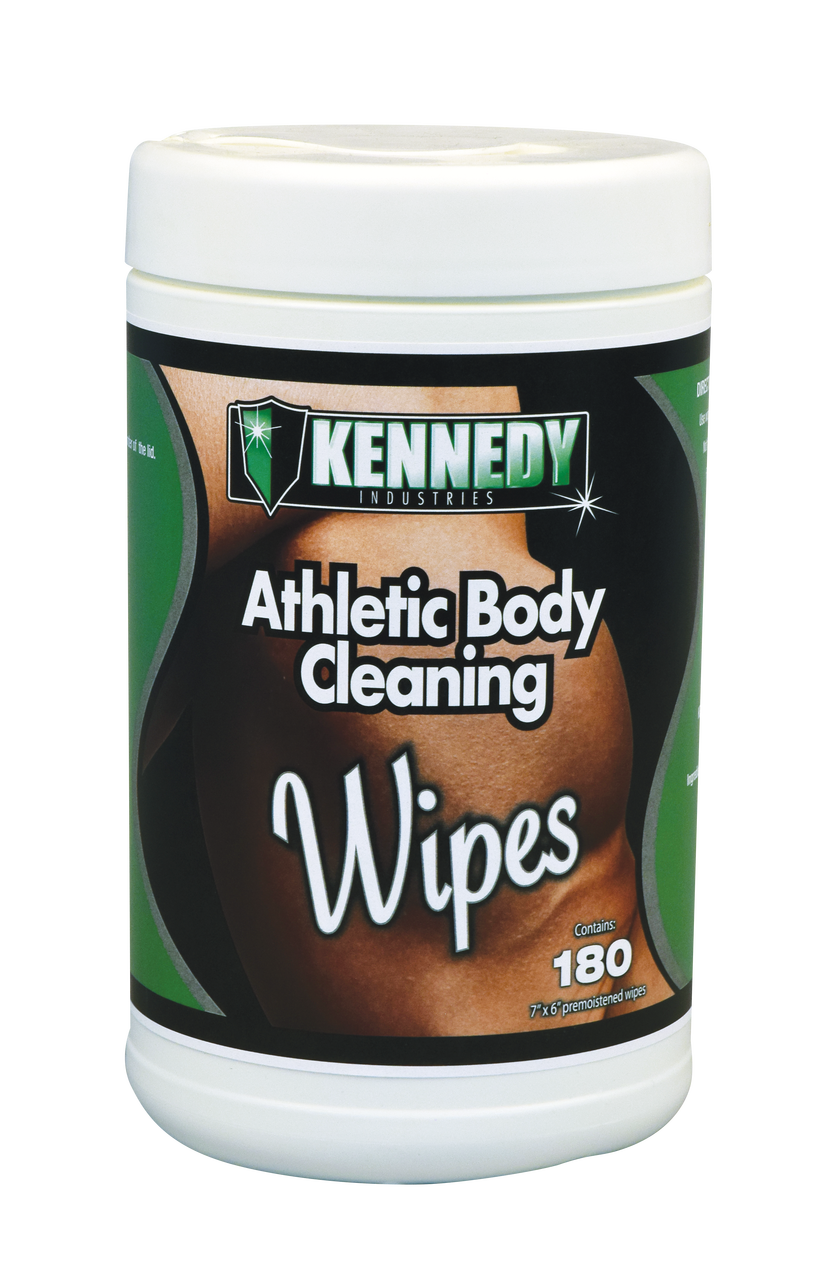 Kennedy | Toallitas corporales de limpieza atlética | 180 unidades