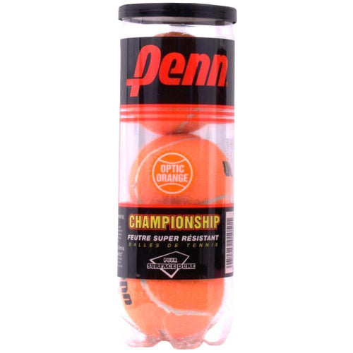 Penn | Championship Tennis Balls | Orange | Extra Duty Felt | 521060 - Great Call Athletics