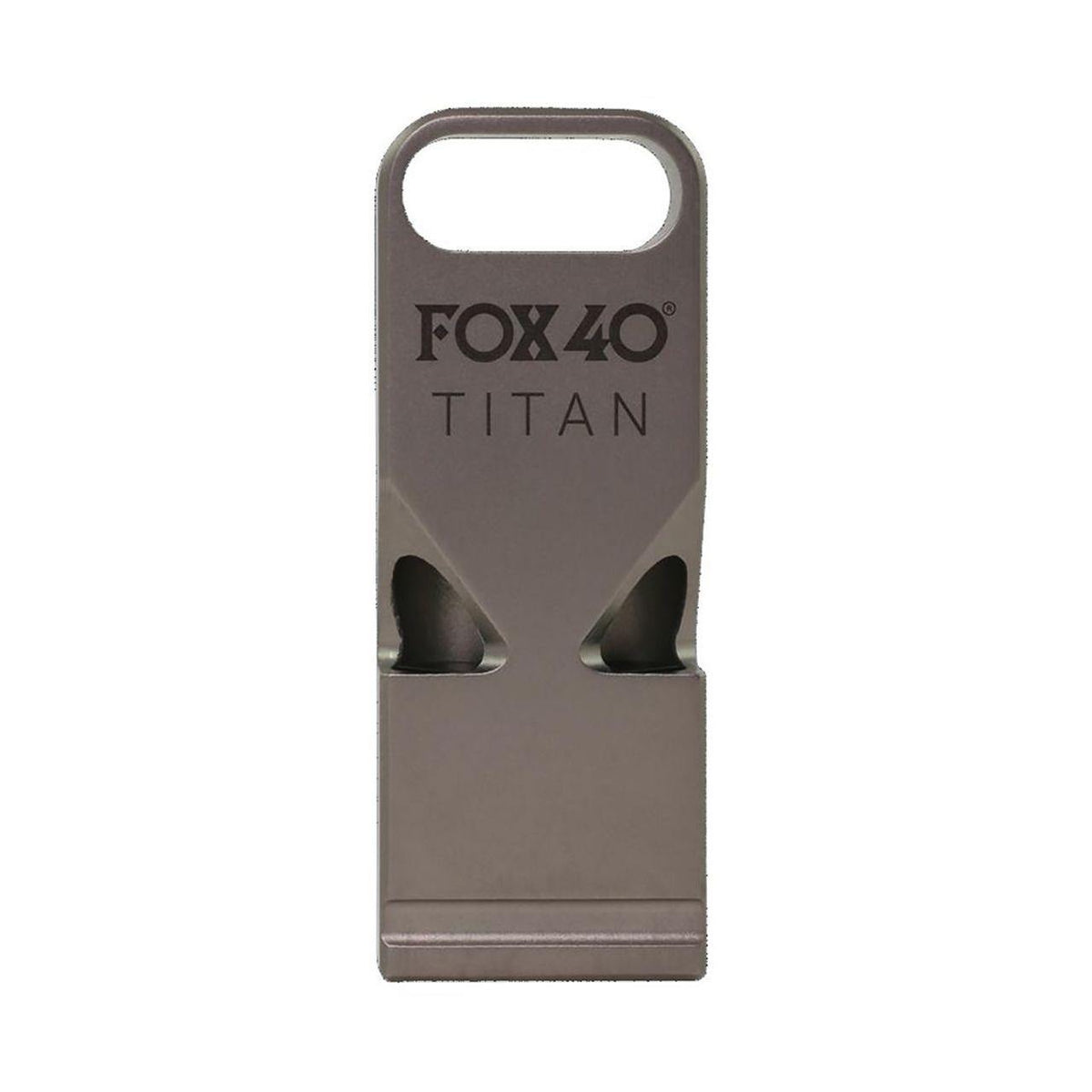 Fox 40 | Titan Luxury Titanium Premium Whistle | Free Paracord - Great Call Athletics